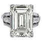 Spectra Fine Jewelry, GIA Certified 11.96 Carat Emerald-Cut Diamond Ring