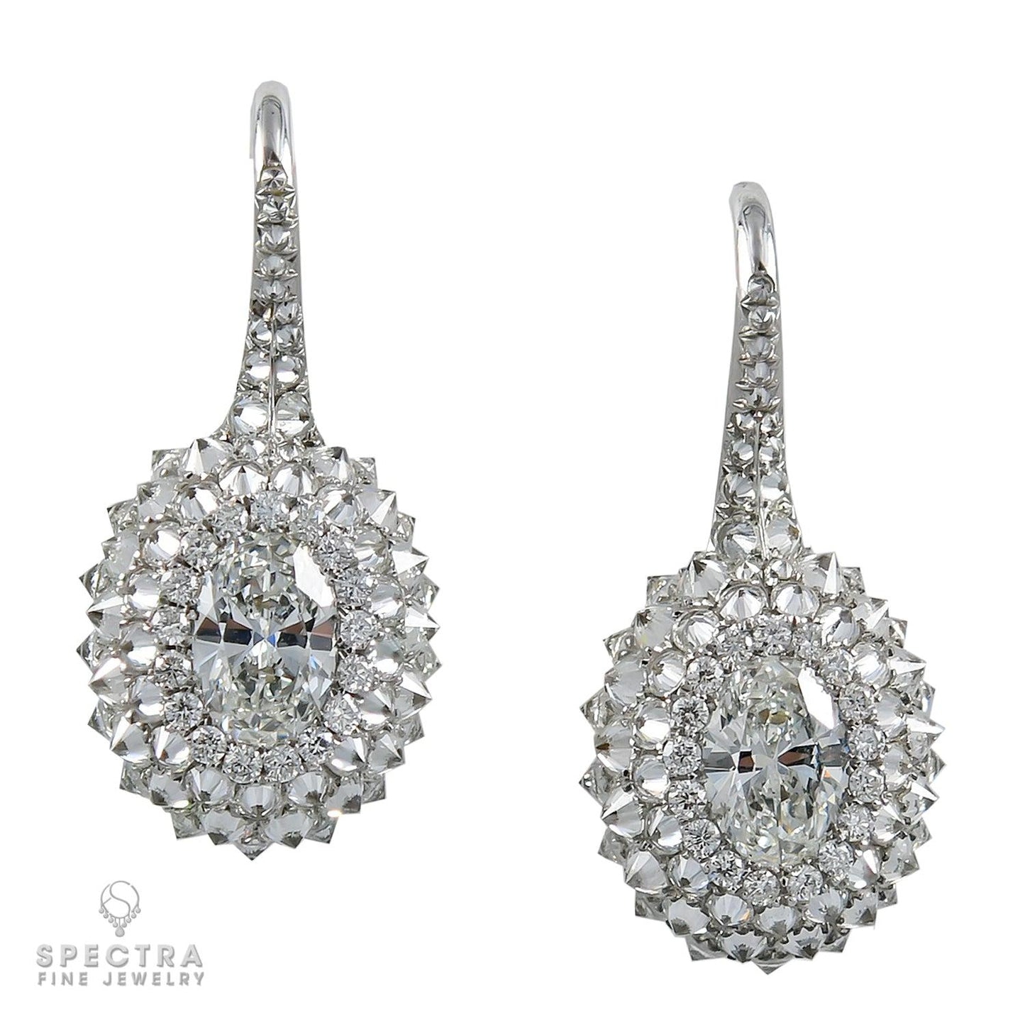 Spectra Fine Jewelry Inverse Diamond Drop Earrings