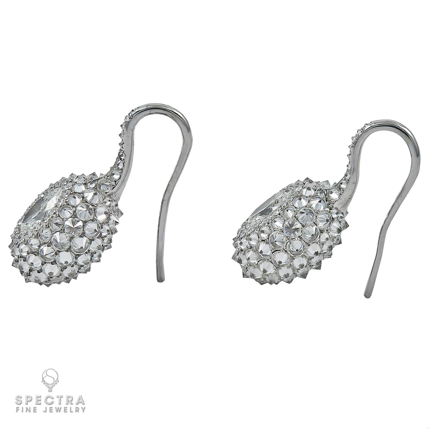 Spectra Fine Jewelry Inverse Diamond Drop Earrings