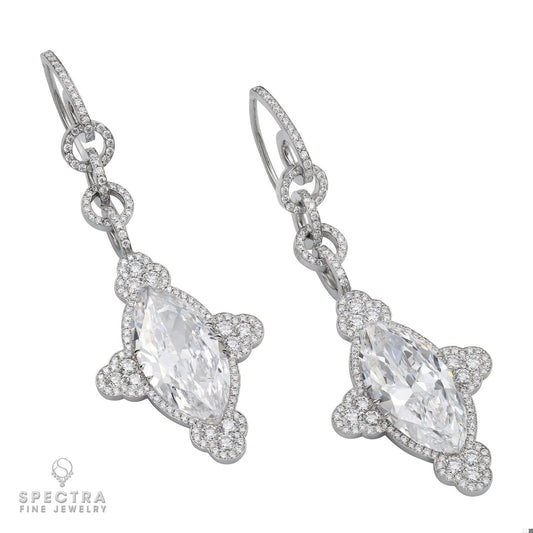 Spectra Fine Jewelry Marquis Diamond Drop Earrings