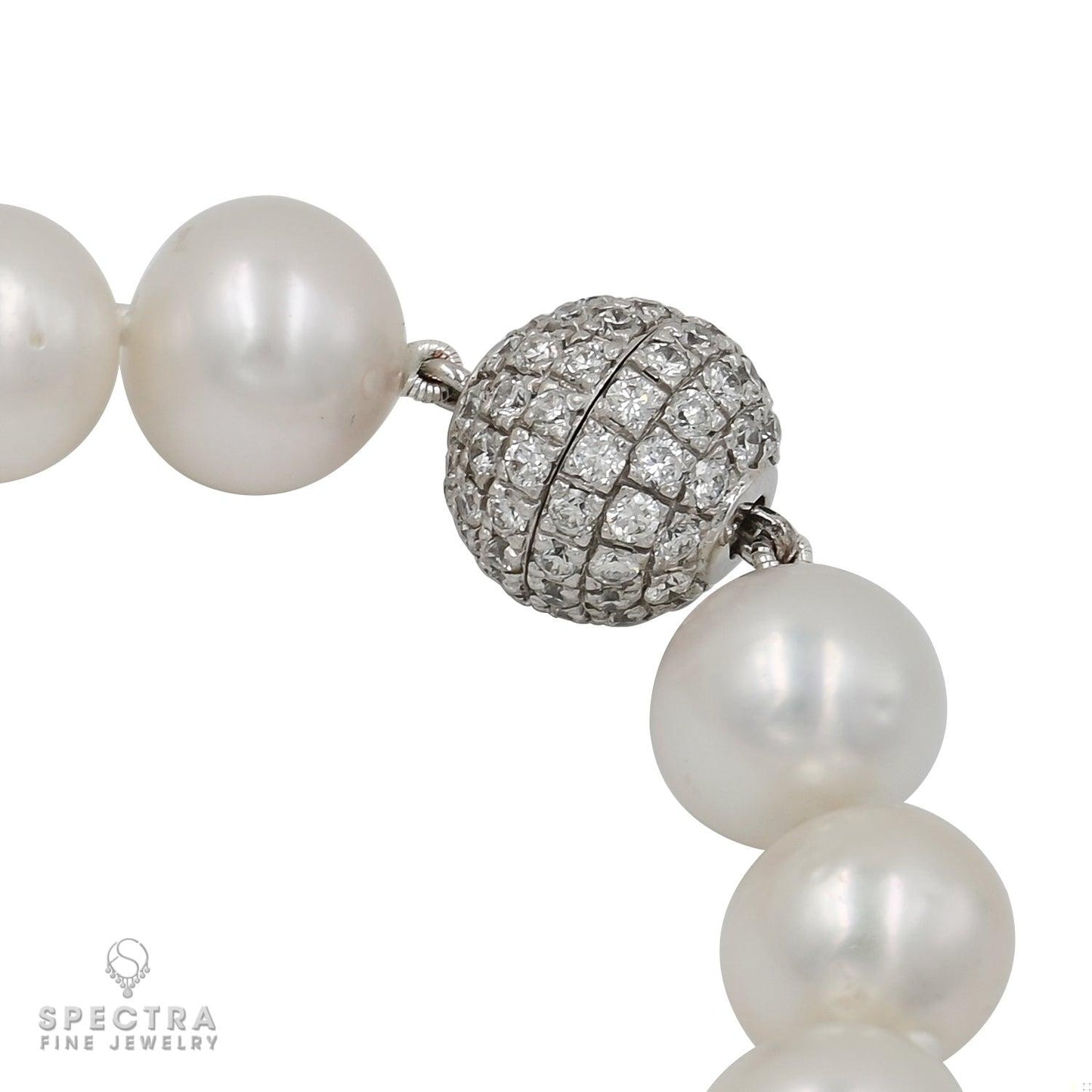 South Sea Pearl Diamond Necklace