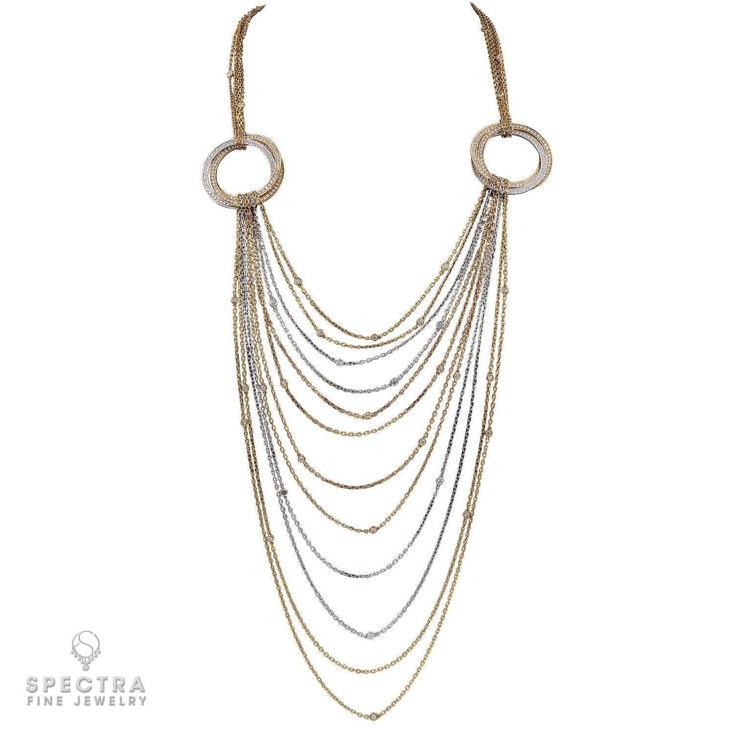 Trinity de Cartier Diamond Necklace: A Symbol of Timeless Elegance