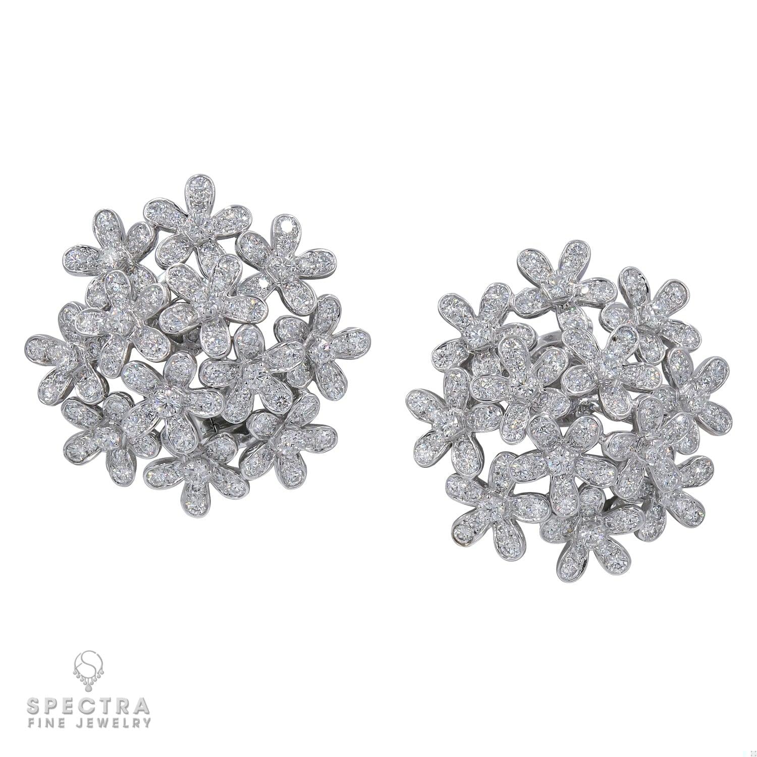 Van Cleef & Arpels Diamond Socrate™ Earrings Large