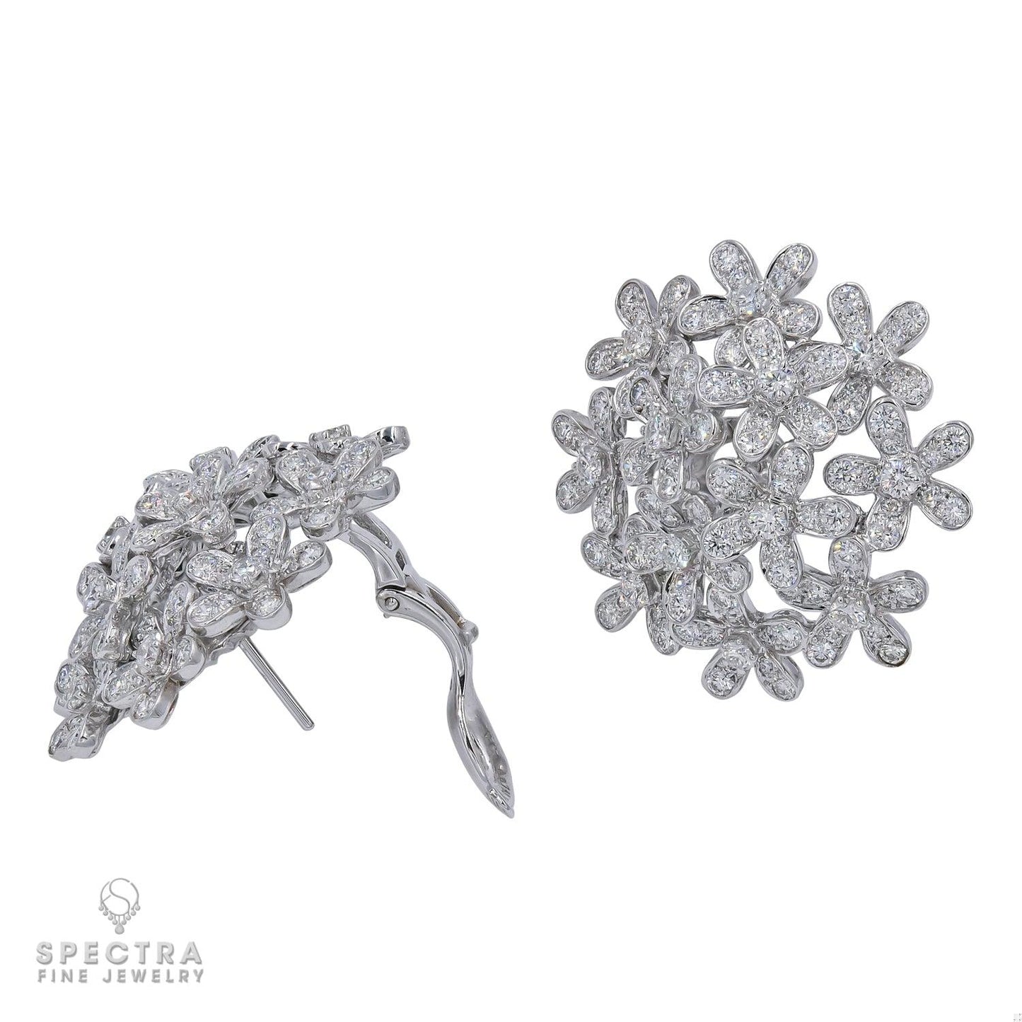 Van Cleef & Arpels Diamond Socrate™ Earrings Large