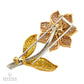 Van Cleef & Arpels Fleur Colored Diamond Brooch, c.1990