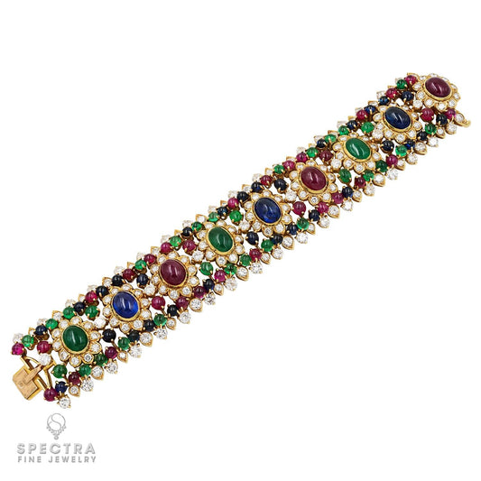 Van Cleef & Arpels "Tapestry" Diamond Bracelet