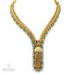 Van Cleef & Arpels Zip Diamond Turquoise Couture Convertible Bracelet Necklace