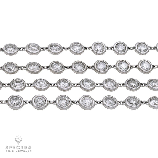Spectra Fine Jewelry 47.33 cts. Diamond by the Yard Necklace