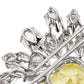 Vintage Bulgari Fancy Intense Yellow Diamond Brooch