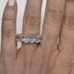 Spectra Fine Jewelry 11.73 cts. Oval Diamond Eternity Wedding Band