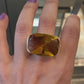 Rinaldo Gavello Contemporary 40.0 ct. Citrine Cocktail Dinner Ring