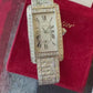 Cartier 'Tank Americaine' Diamond Wristwatch