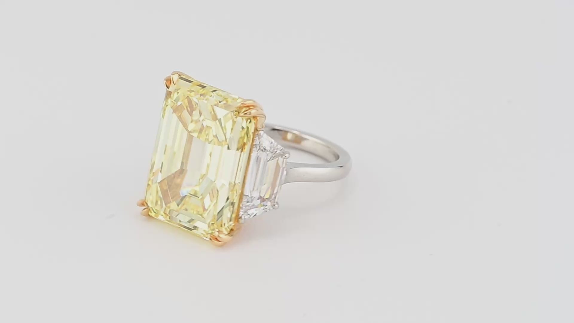 20.02ct Fancy Intense Yellow Diamond Ring | Spectra Fine Jewelry