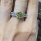 Spectra Fine Jewelry 3.02ct Yellow Diamond Engagement Ring