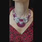 Captivating Burmese Ruby Necklace with Diamond Accents