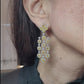 Spectra Fine Jewelry Yellow Diamond Halo Fringe Chandelier Earrings