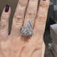 Spectra Fine Jewelry 5.29 cts. Diamond Cluster Cocktail Ring