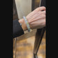 Bulgari Yellow Diamond Pave Bombe Cuff Bangle Bracelet