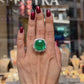 Spectra Fine Jewelry 23.51-Carat Certified Colombian Emerald Ring