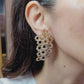 M. Gerard Diamond Chandelier Earrings in 18K Gold, 13.50 Carats