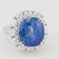 Spectra Fine Jewelry 20.35 ct. Kashmir Sapphire & Diamond Ring -video