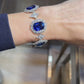 Spectra Fine Jewelry Ceylon Sapphires Diamond Bracelet