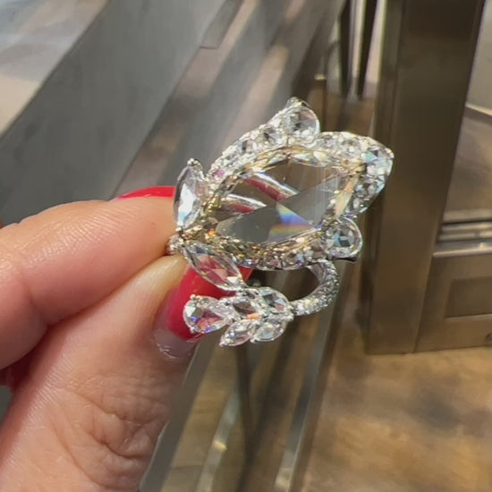 Spectra Fine Jewelry 5.04 ct. Champagne Diamond Cocktail Ring