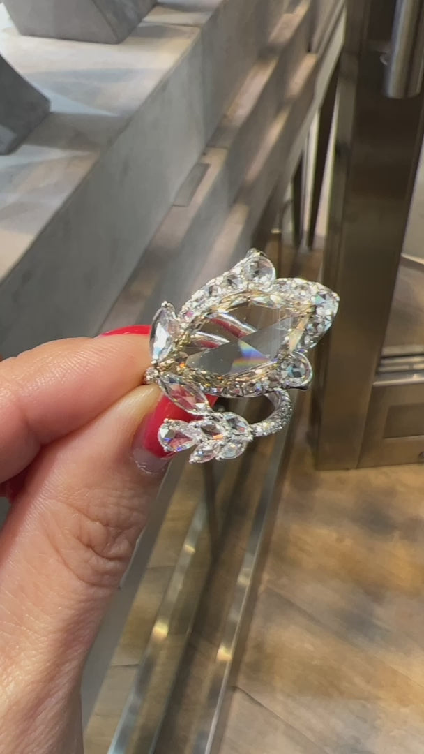 Spectra Fine Jewelry 5.04 ct. Champagne Diamond Cocktail Ring