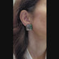 De Grisogono Diamond Tsavorite Button Earrings