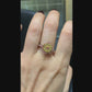 Spectra Fine Jewelry Yellow Diamond Flower Dinner Engagement Ring 1.31ct